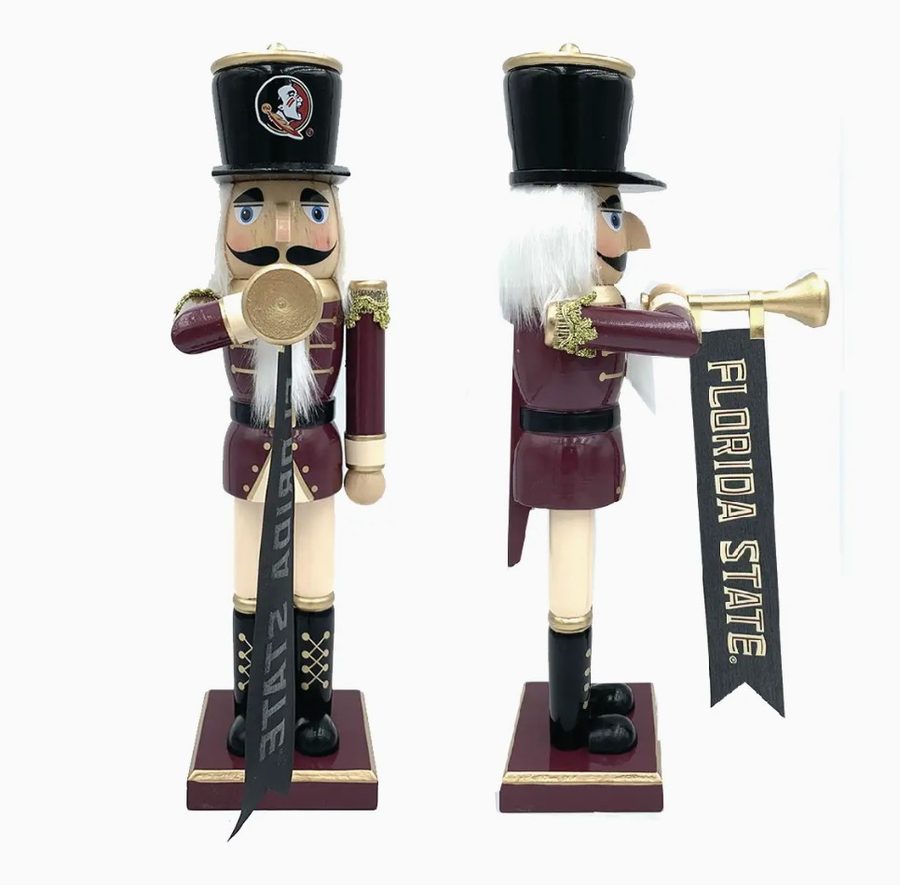 Florida State Seminoles band nutcracker