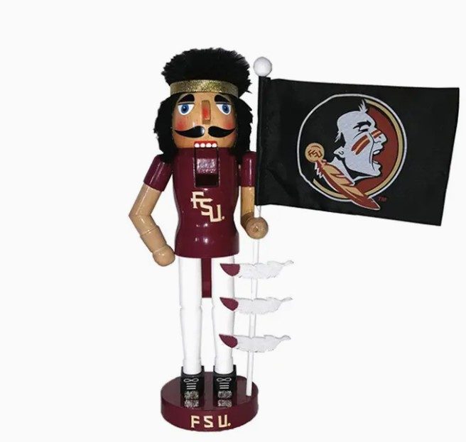 Florida State Seminoles football player nutcracker